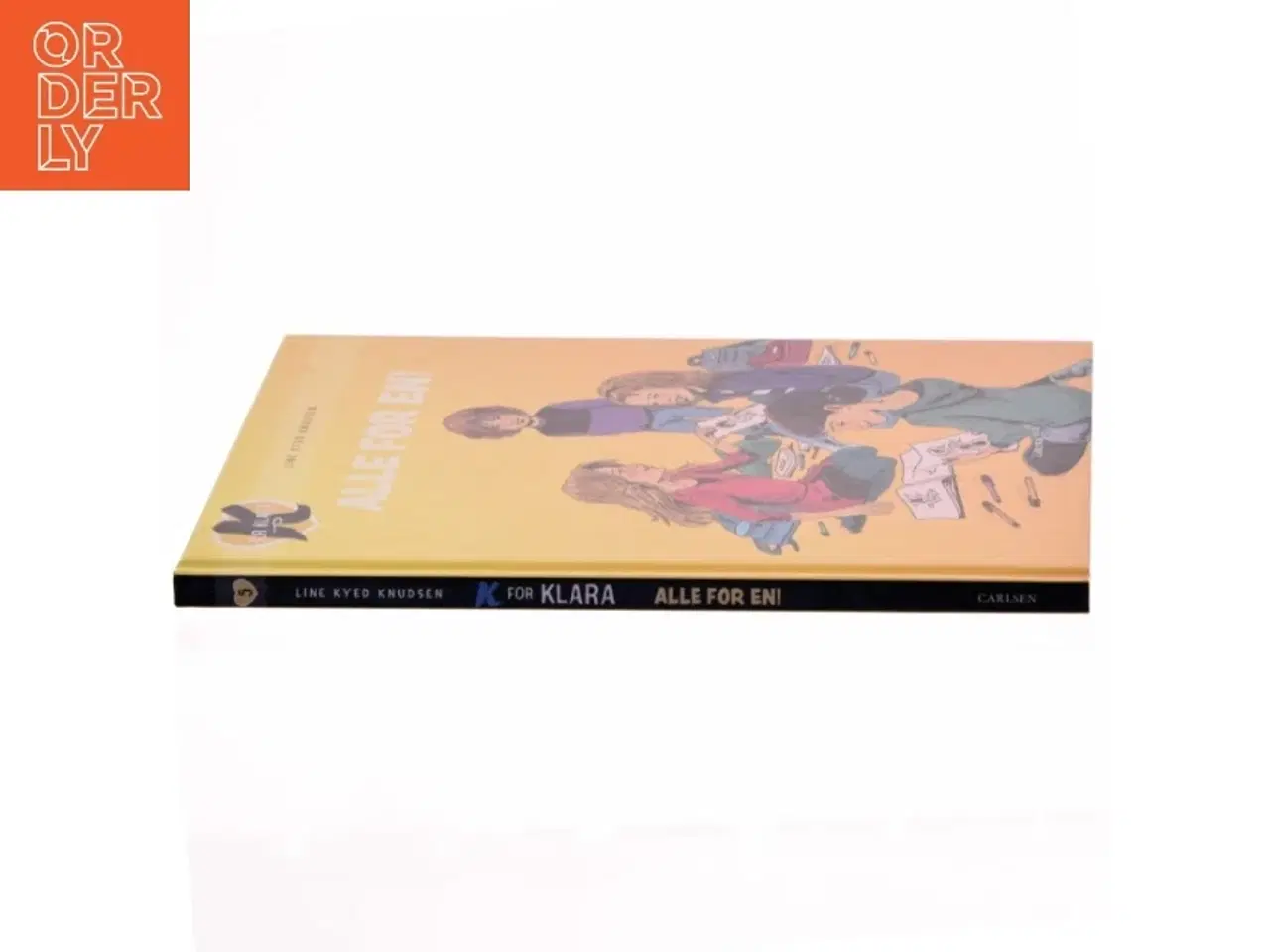 Billede 2 - K for Klara, Alle for én! af Line Kyed Knudsen (Bog)