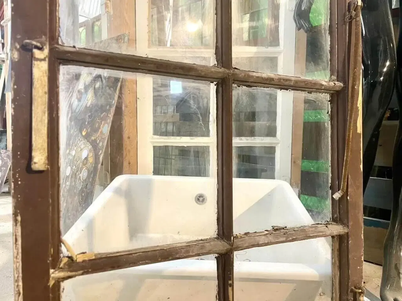 Billede 4 - Original, mindre 8-ruders vinduesramme