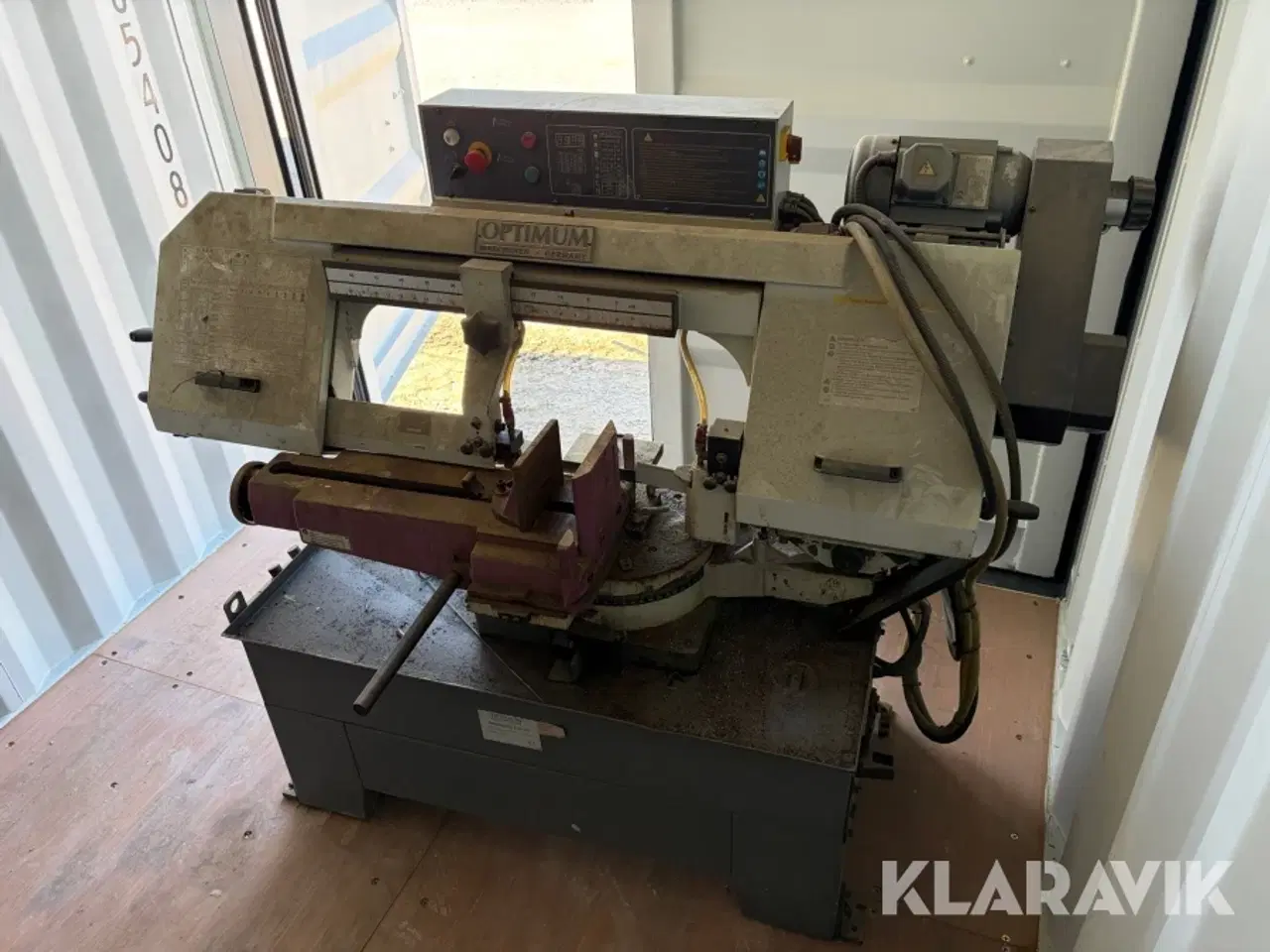 Billede 1 - Metalbåndsav Optimum S 300 VG