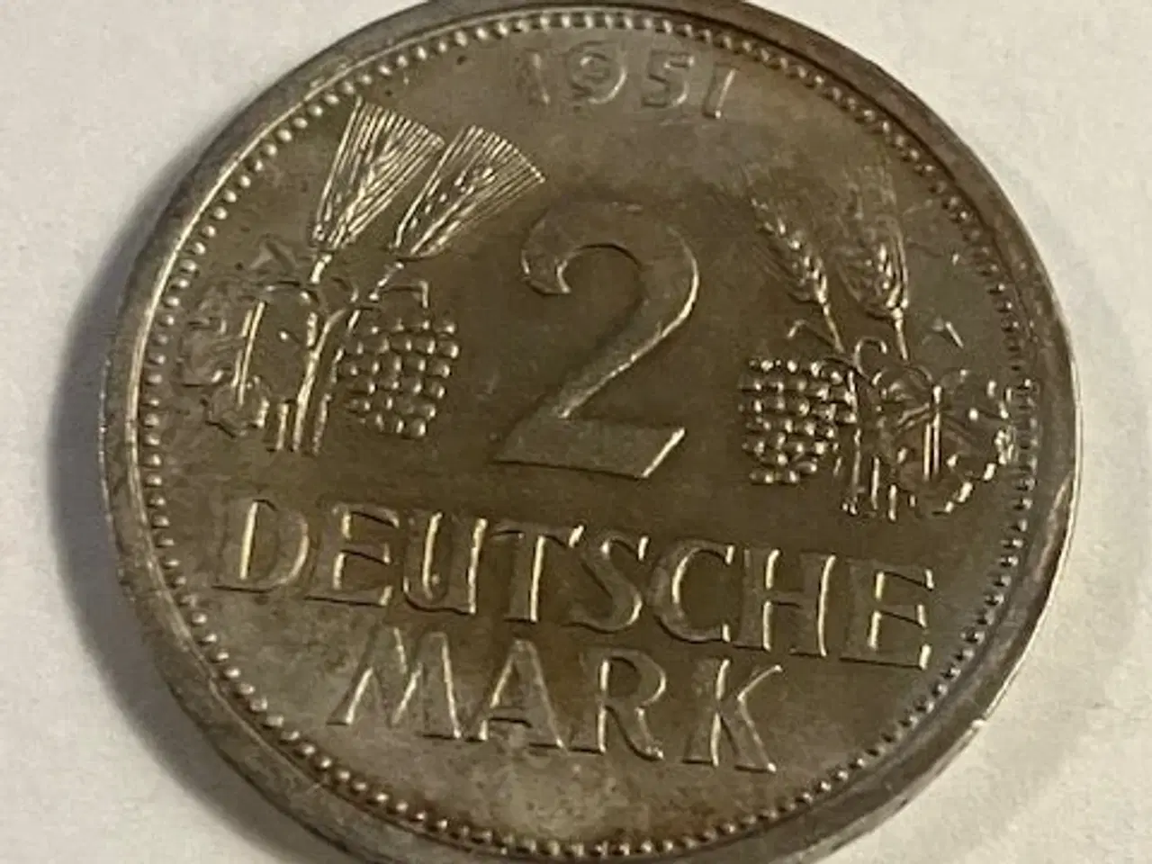 Billede 1 - 2 Deutsche Mark 1951