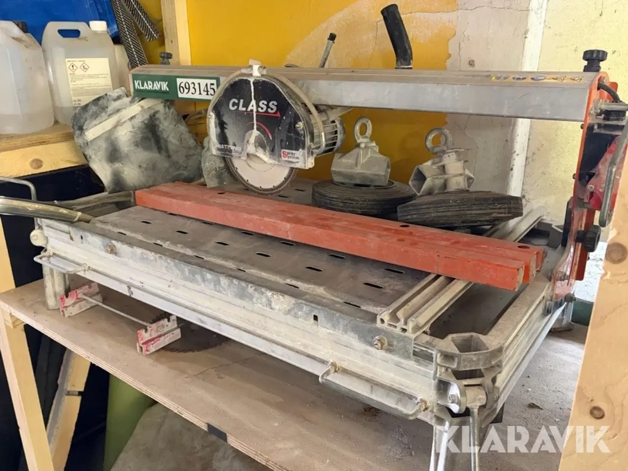 Billede 10 - Fliseskærer med vandkøling Battipav CLASS 670S