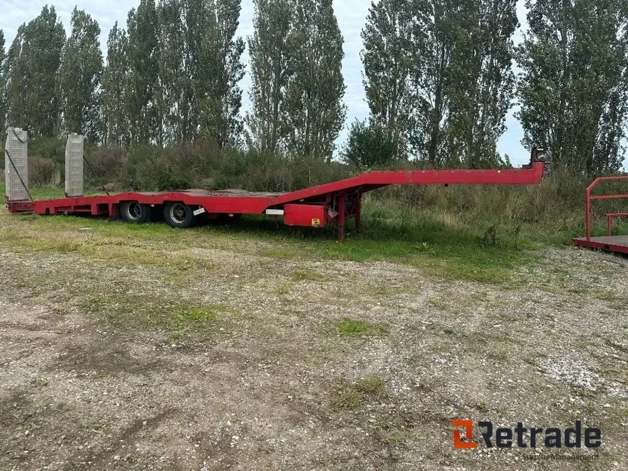 Billede 1 - - - - Fischer VS-AT 1103 Sættevogn Total vægt 30 tons