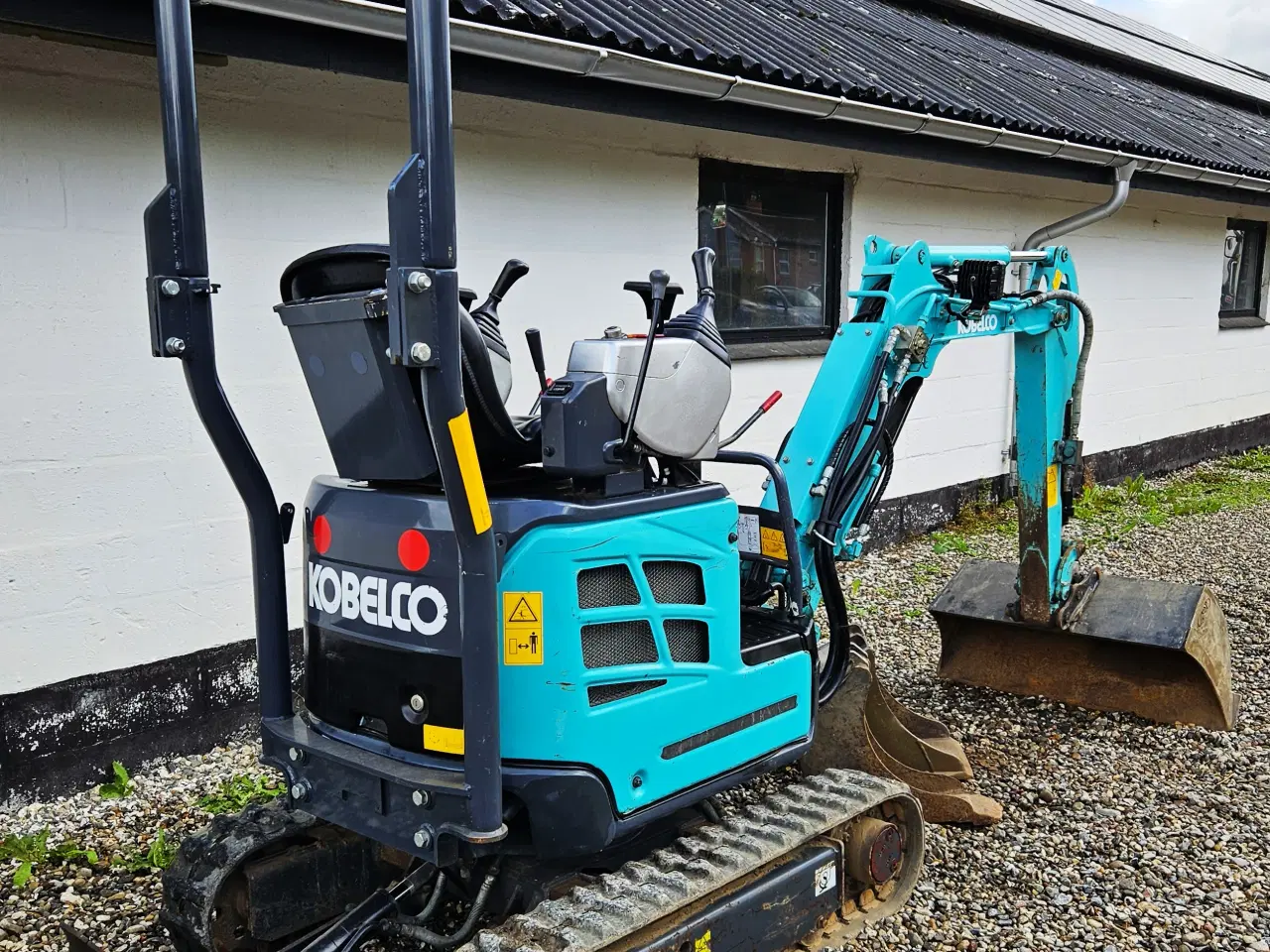 Billede 6 - Kobelco SK10 / joystick / 800 timer / skovlsæt