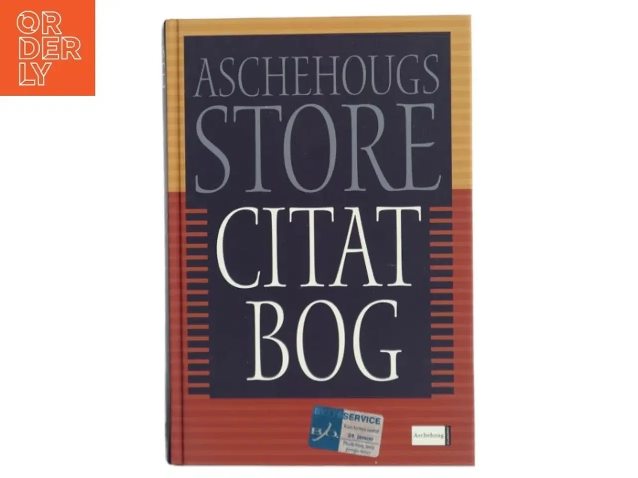 Billede 1 - Aschehougs Store Citatbog (Bog)