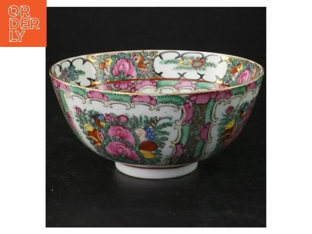 Billede 1 - Kinesisk porcelænsskål (str. Ø 16 cm)