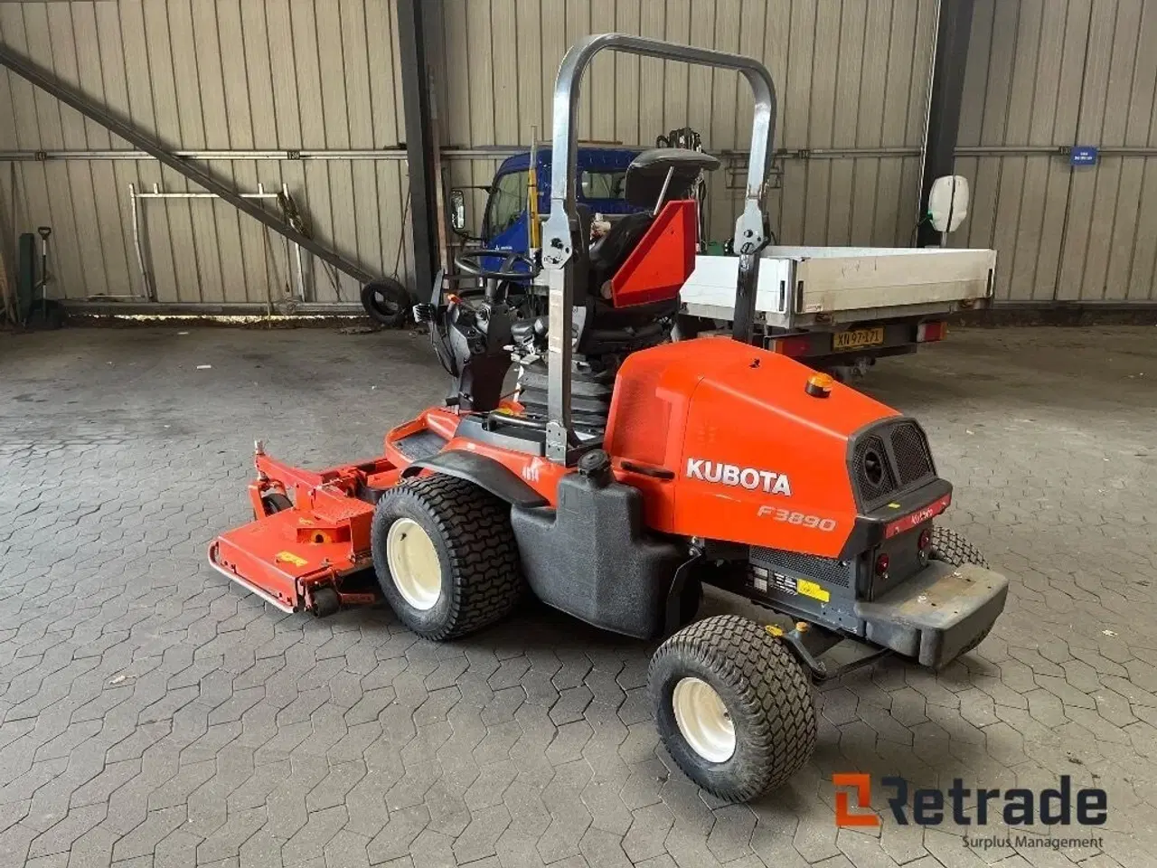 Billede 4 - Kubota F3890 med Kubota græsklippebord 190 cm