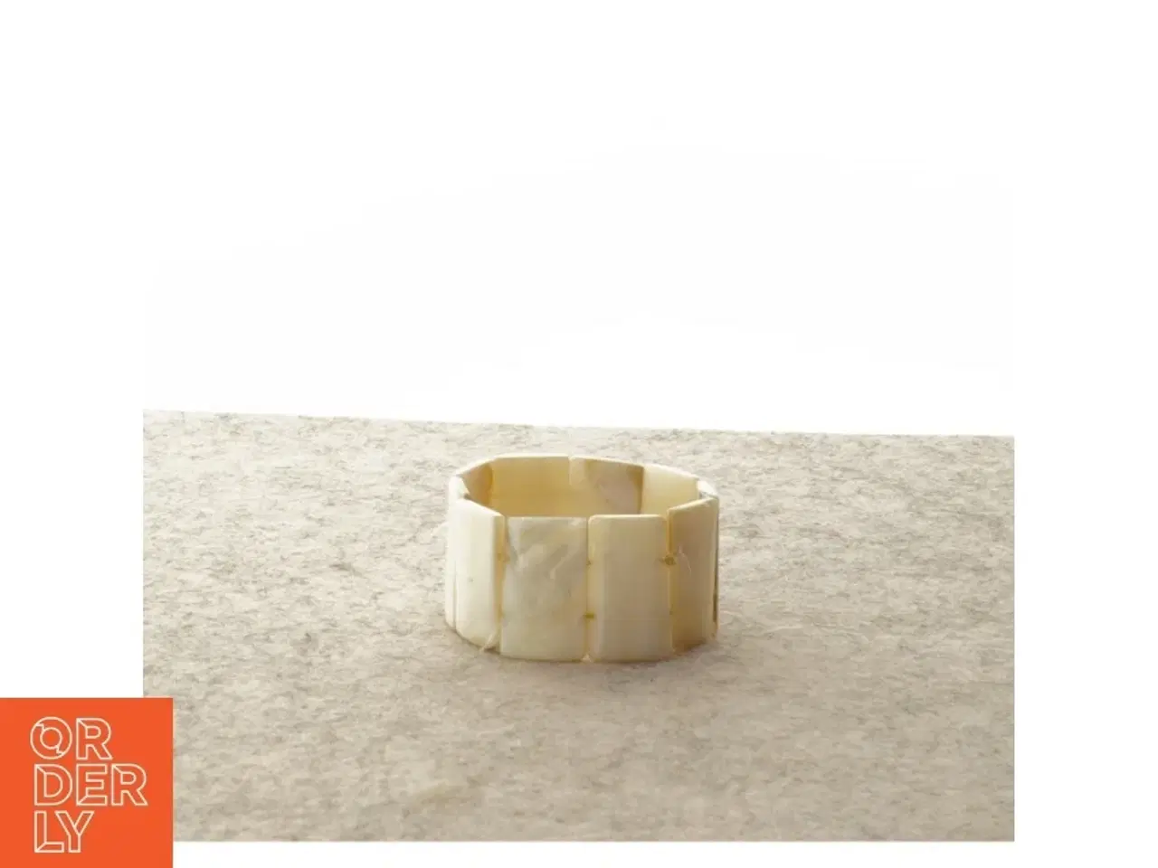 Billede 2 - Vintage Retro Perlemor Armbånd (str. 7 x 3 cm)