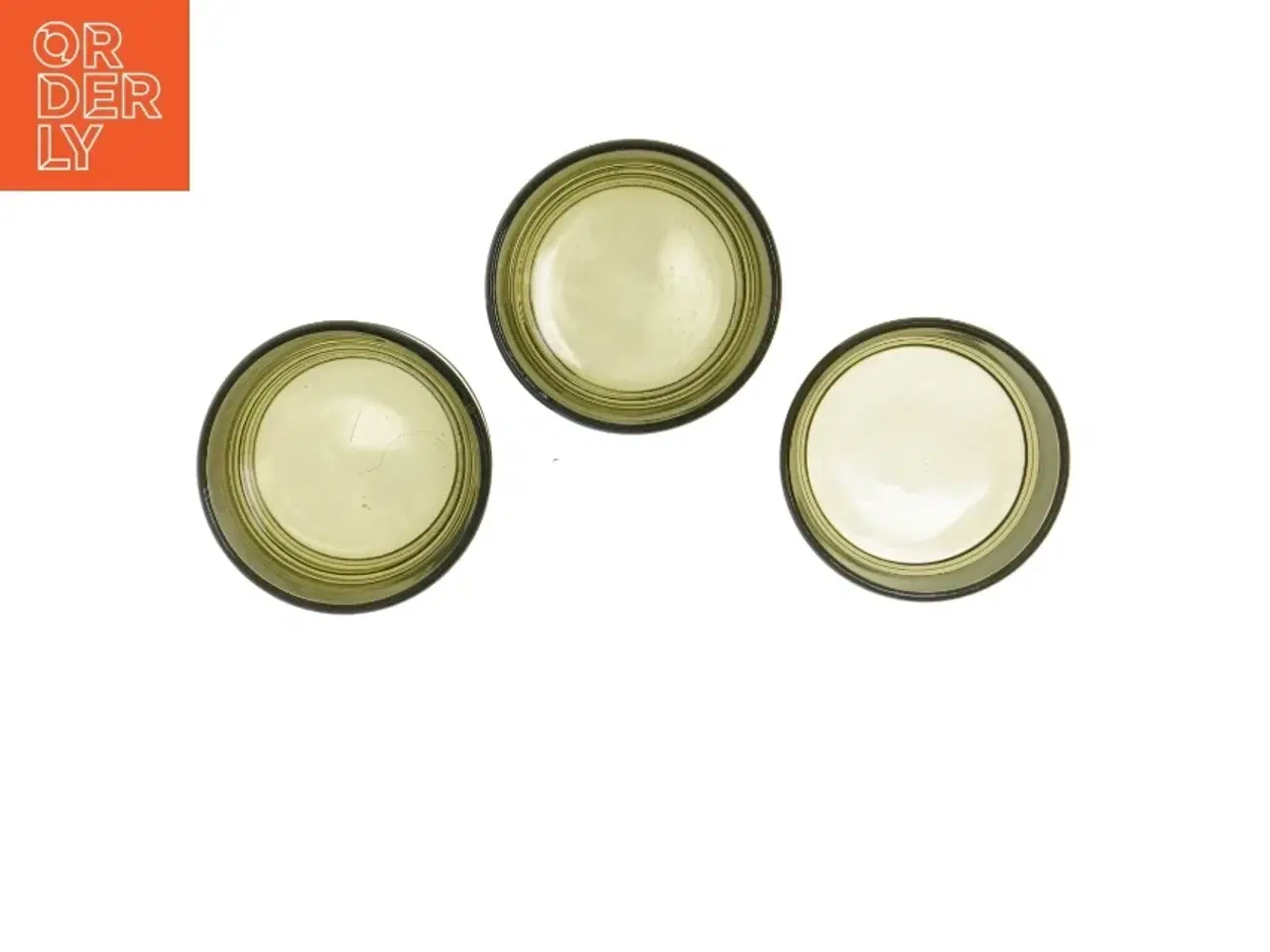Billede 2 - 1960&#39;er Stabelbare Glas skåle sæt (str. 5 styk. ø. 10 cm)