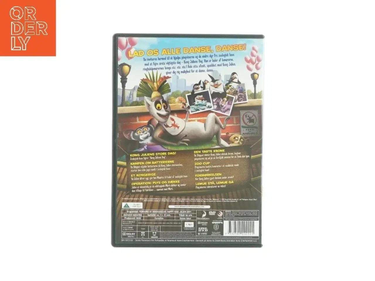 Billede 2 - Kong Juliens store dag (DVD)