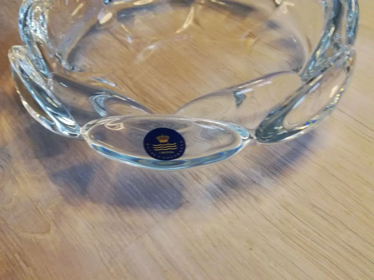 Billede 1 - Royale Copenhagen glas skål (Lotus)