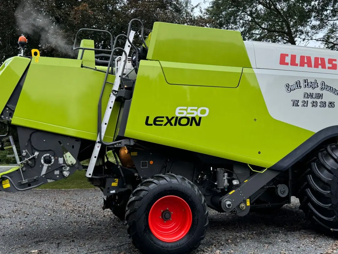 Billede 11 - CLAAS LEXION 650 KUN 850 TIMER OG V770 SKÆREBORD! HØSTKLAR!