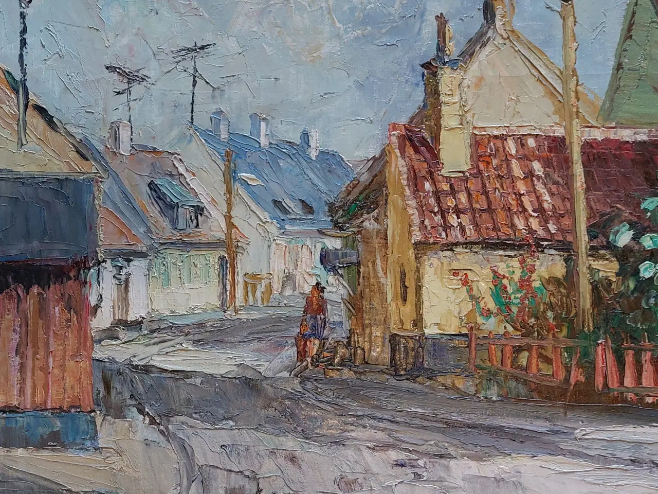 Billede 3 - G. W. HILL - SPARTEL MALERI - fra MARSTAL