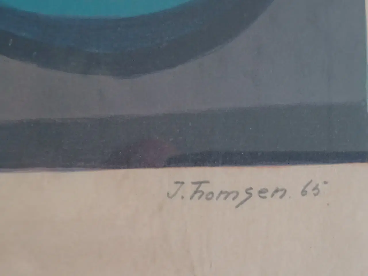 Billede 4 - Litografi af Jørgen Thomsen (1905 - 1966)