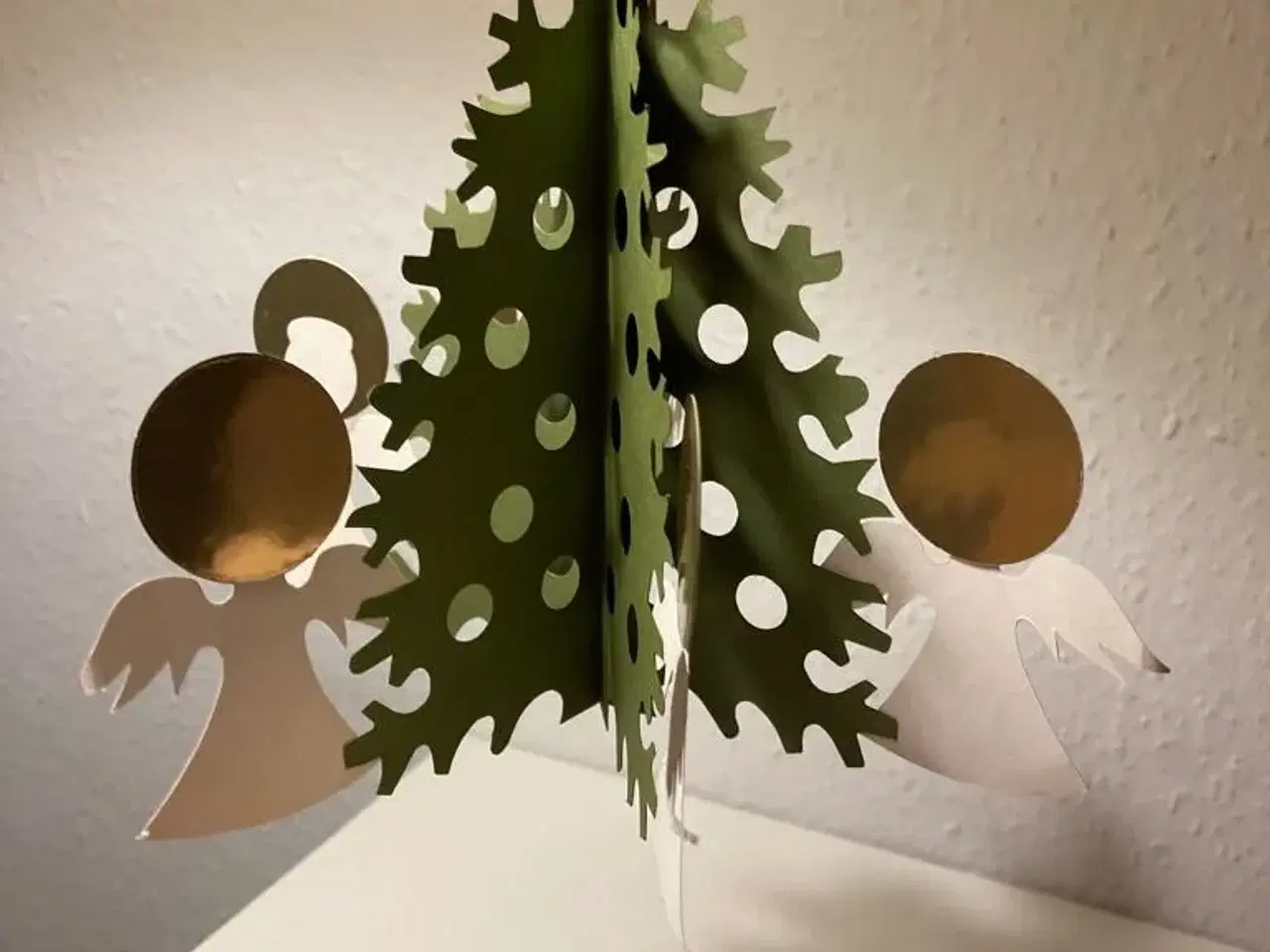 Billede 1 - Retro Papirklip julepynt juletræ?