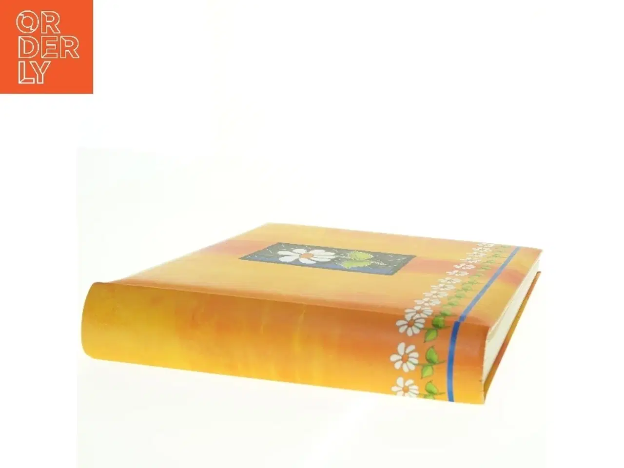 Billede 4 - Gæstebog med blomstermotiv (str. 30 x 29 cm)