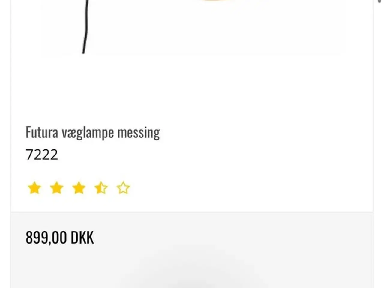 Billede 3 - 2 NYE væglamper FUTURA fra Dyberg Larsen