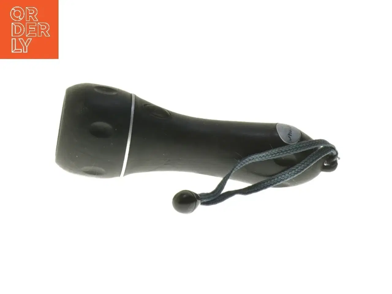 Billede 4 - Sort lommelygte med snor (str. 16 cm)