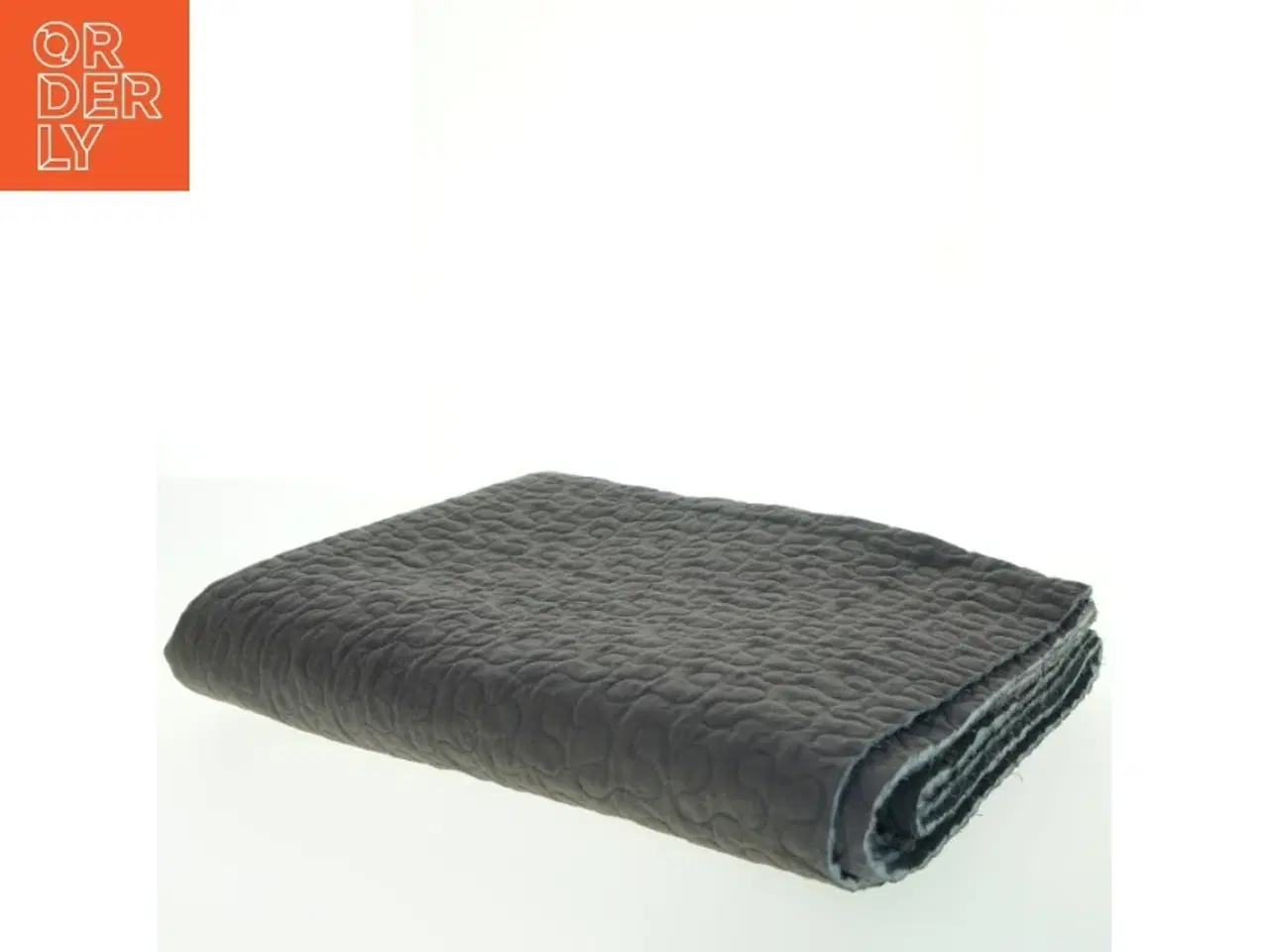 Billede 3 - Brun vatteret stof