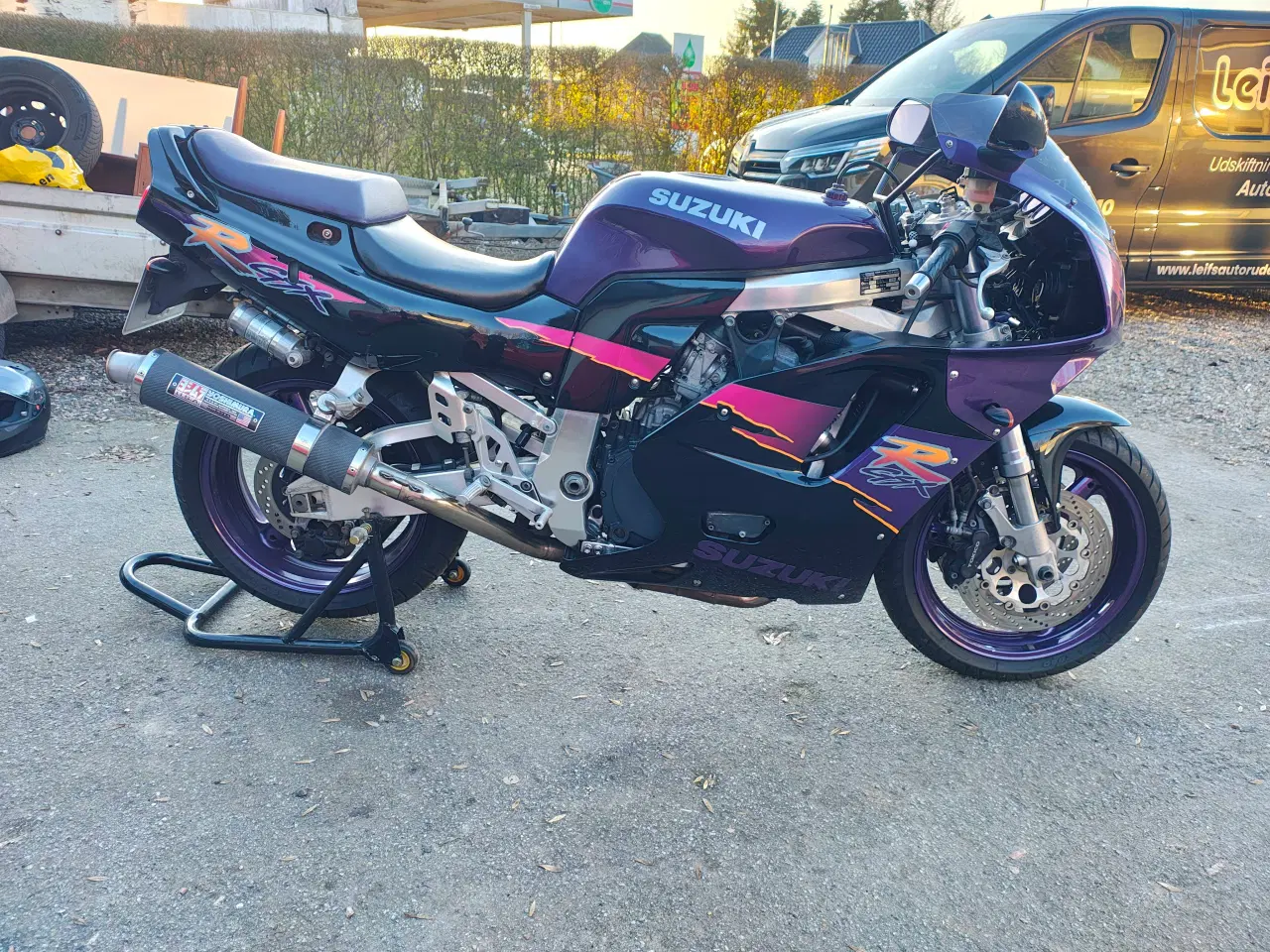 Billede 4 - Suzuki gsxr 750 nysynet med plader.