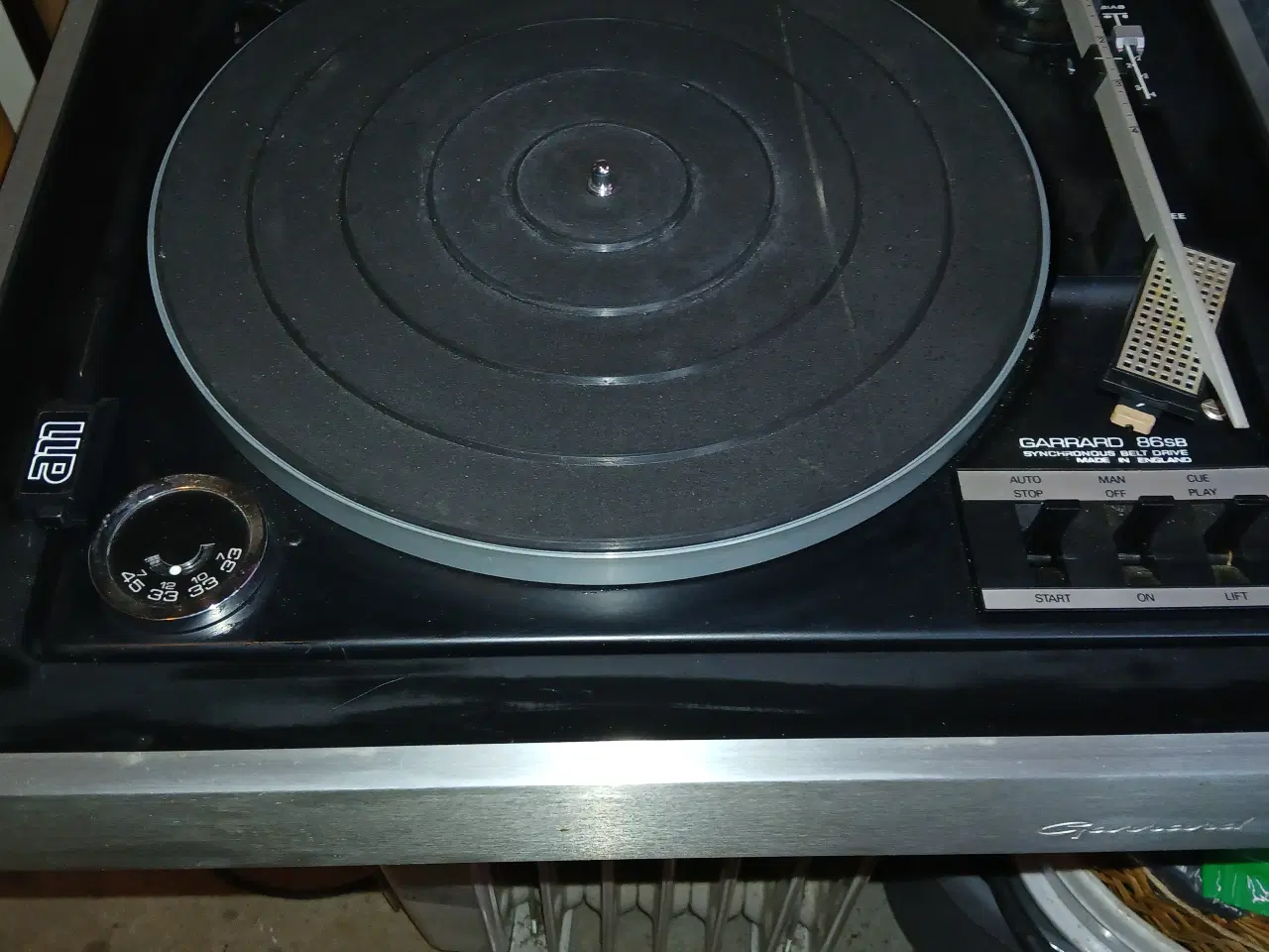 Billede 1 - Garrard Pladespiller ca. 60 år gammel.