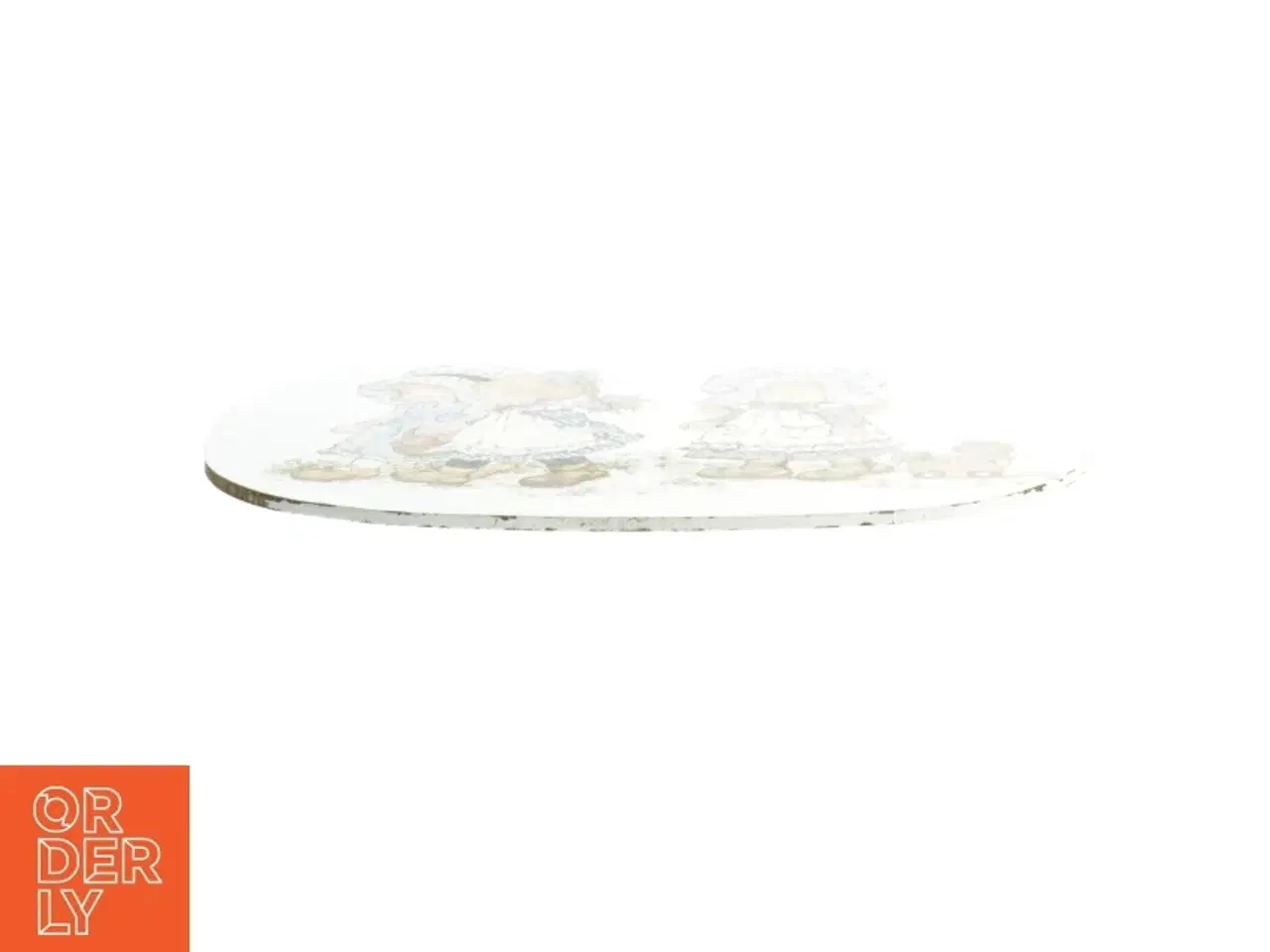 Billede 2 - Malet plade med figurer fra Sarah Kay (str. 24x17 cm)