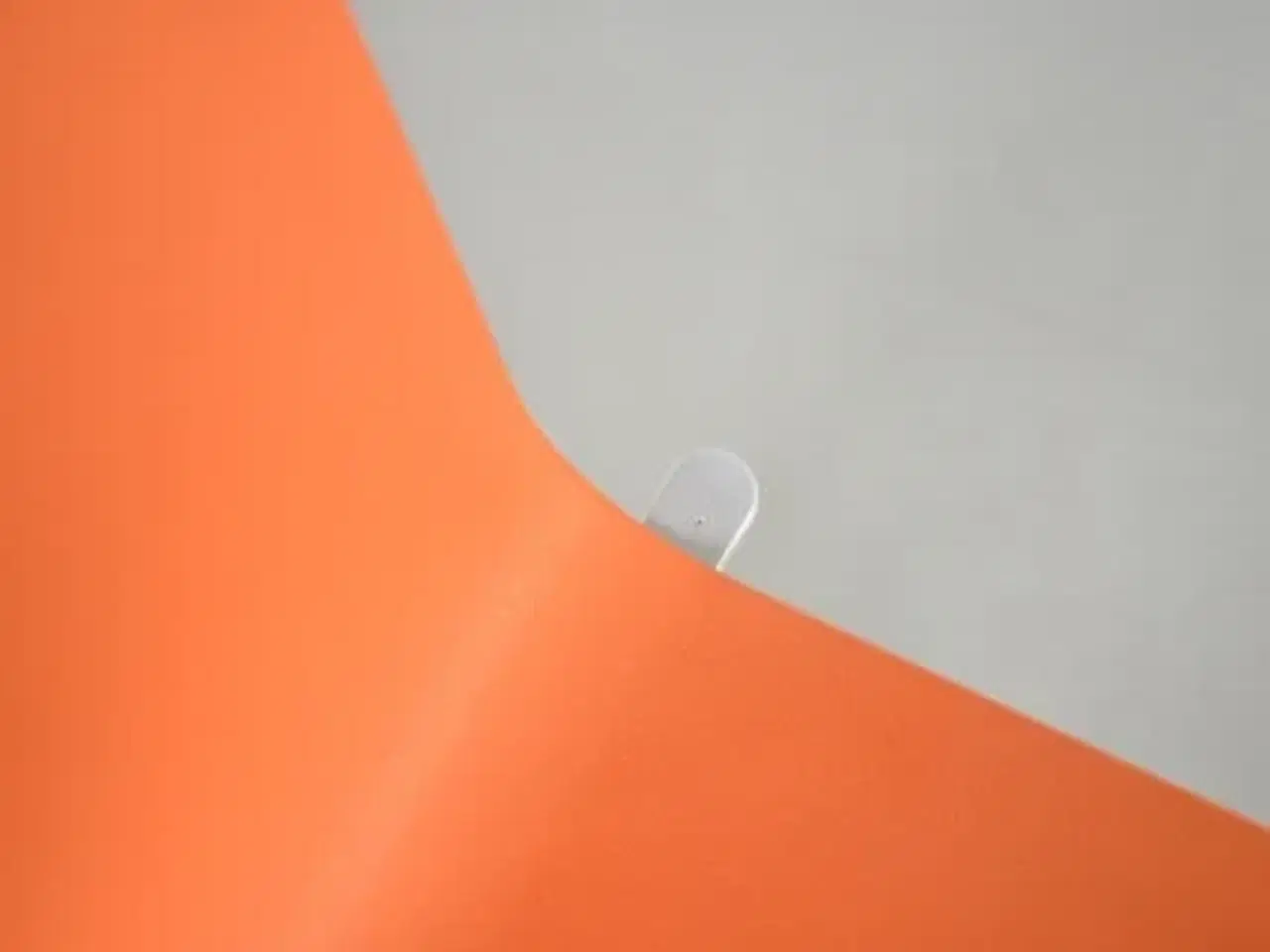 Billede 8 - Vitra .03 barstol i orange på grå stel