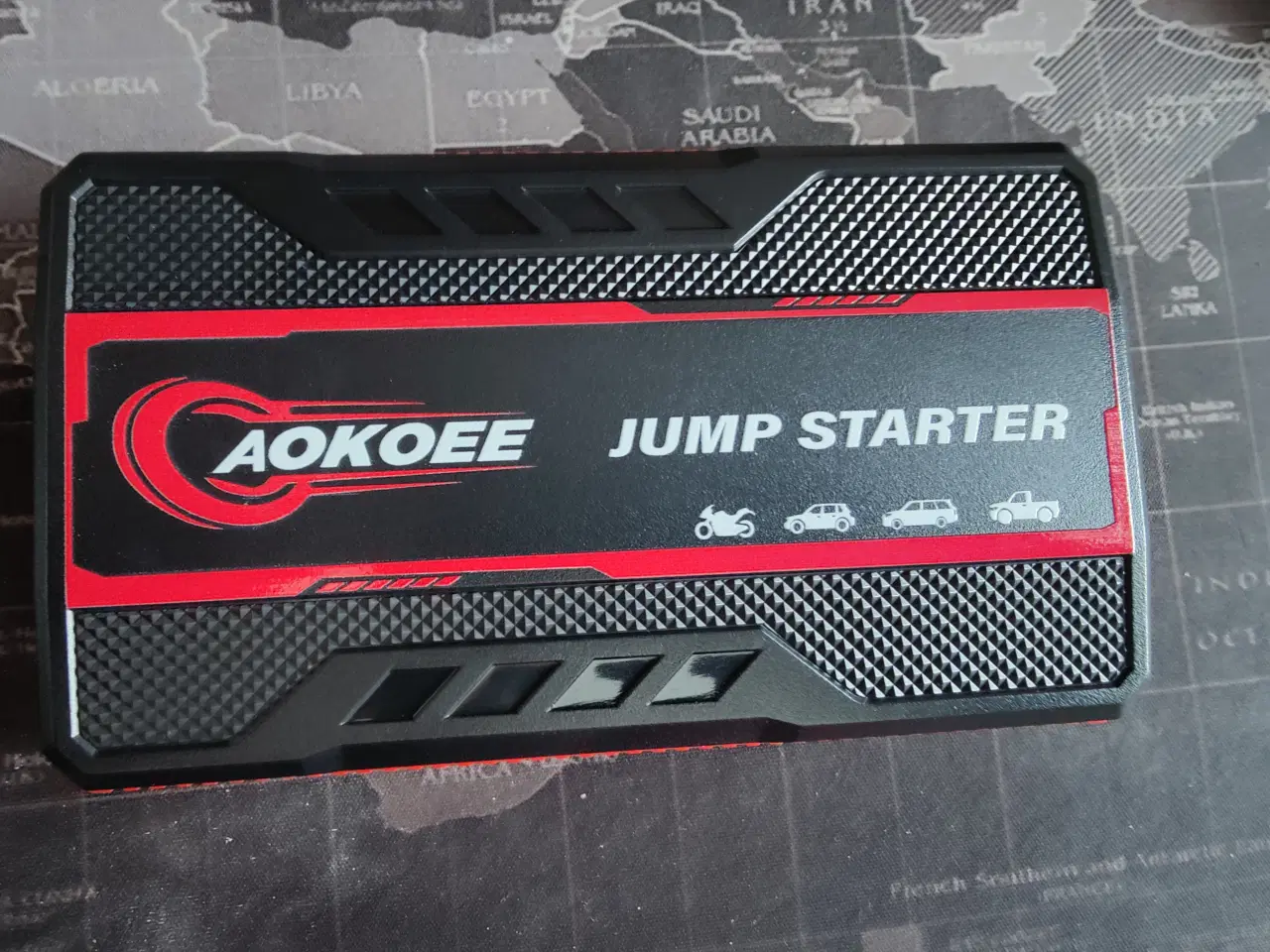 Billede 2 - AOKOEE Jump Starter 1500A Peak Bærbar Bil Jump Sta