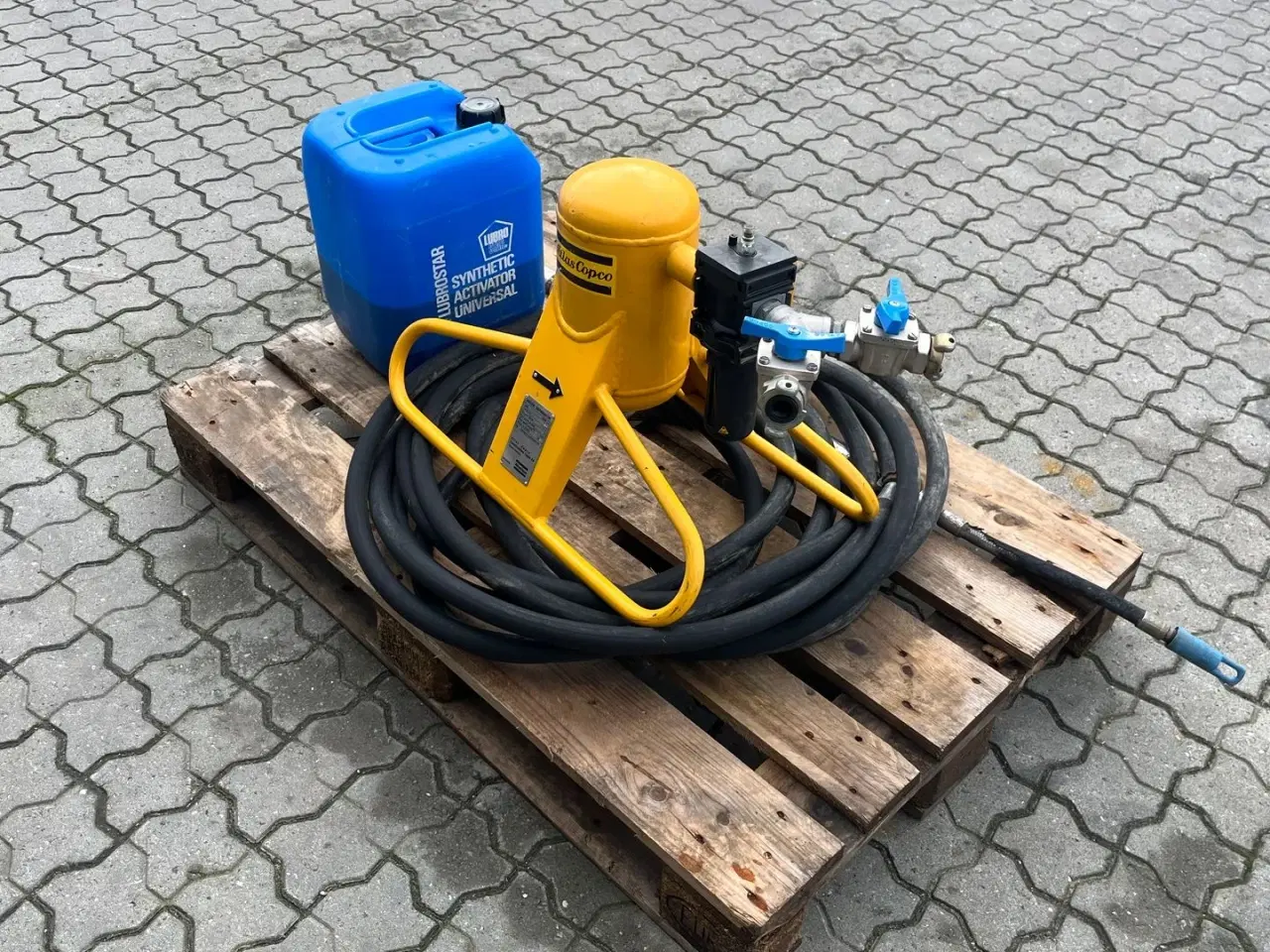 Billede 4 - Grundomat Med Smøreæg, vandudskiller, olie og luftslange