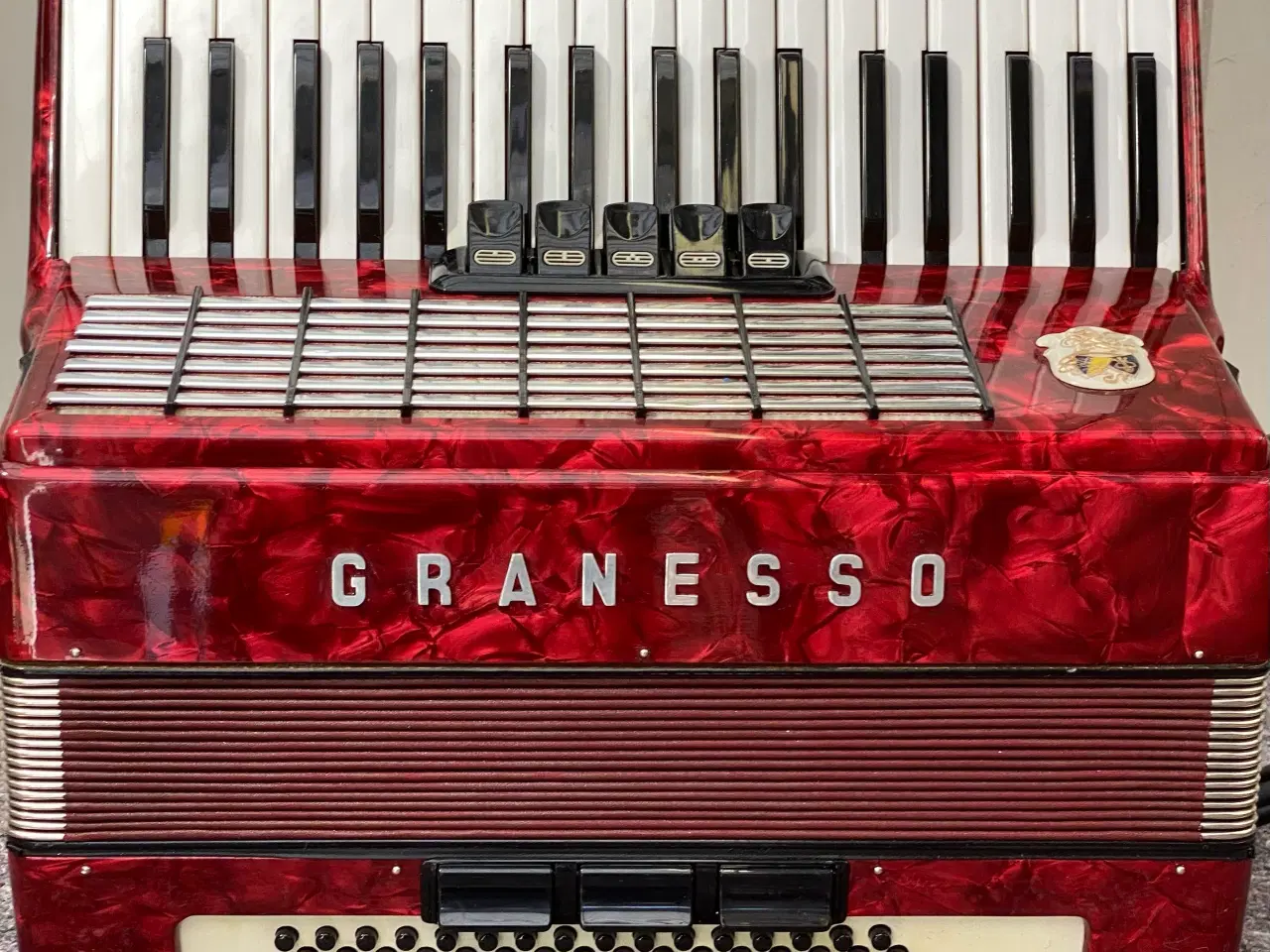 Billede 8 - Granesso harmonika – vintage rød perlemor, sælges 