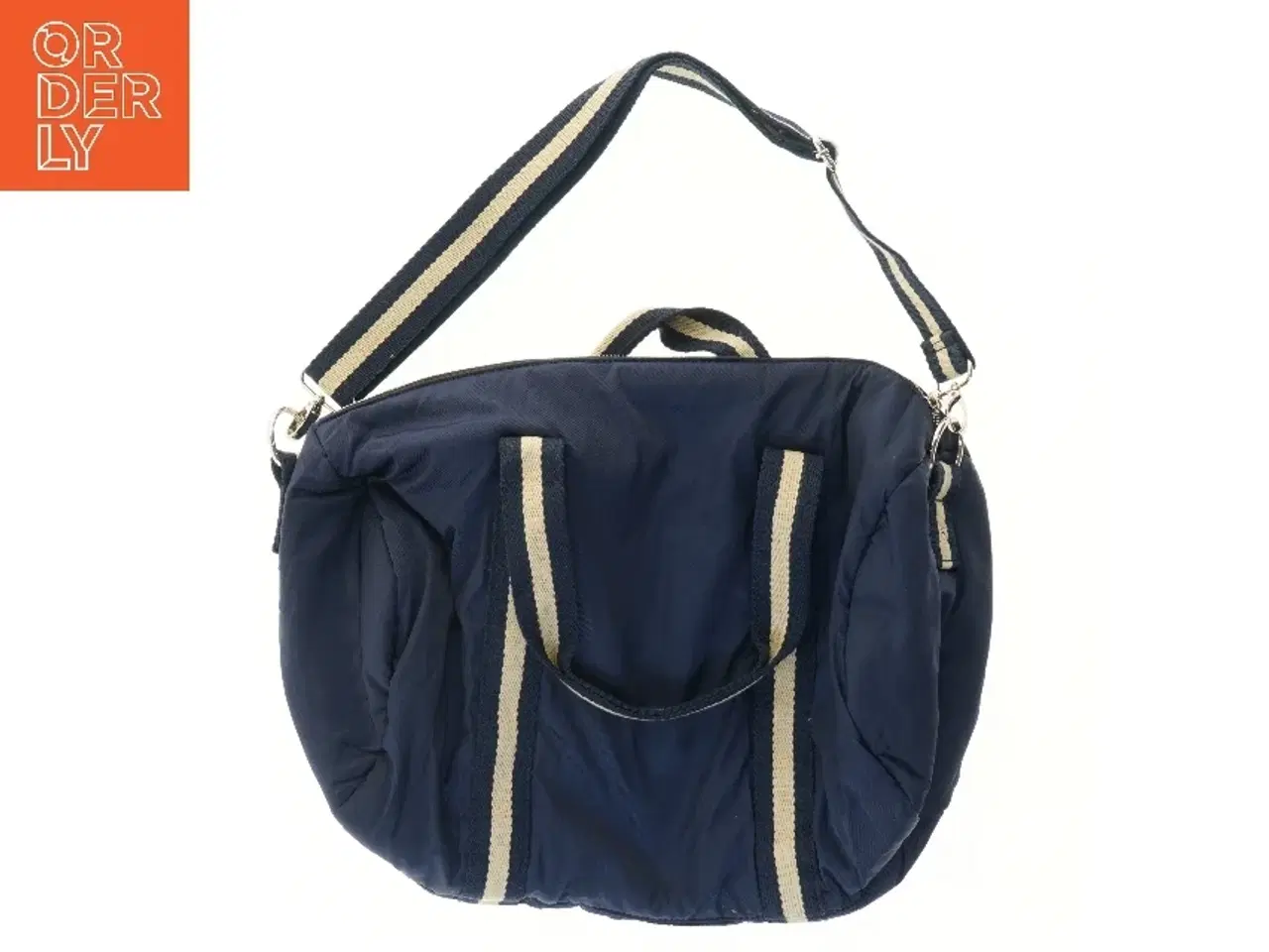 Billede 2 - Blå skuldertaske med stropper fra Molo (str. 50x37 cm)