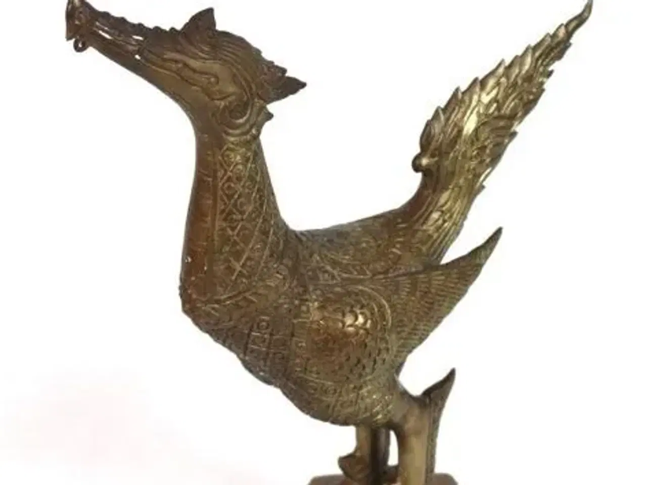 Billede 6 - Kinesiske dragefugle i bronze.