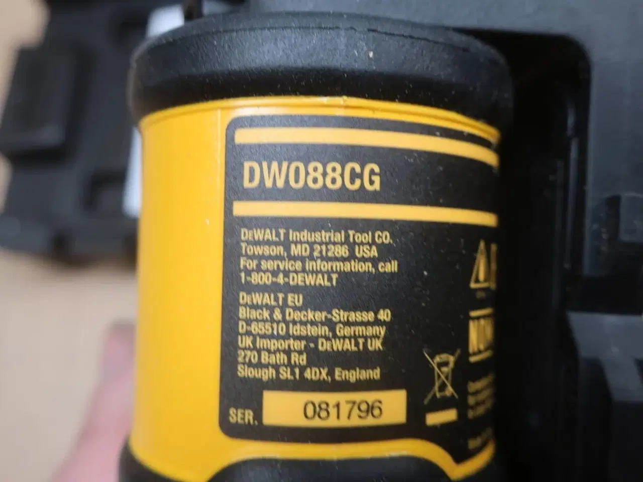 Billede 2 - Krydslinjelaser DEWALT DW088CG