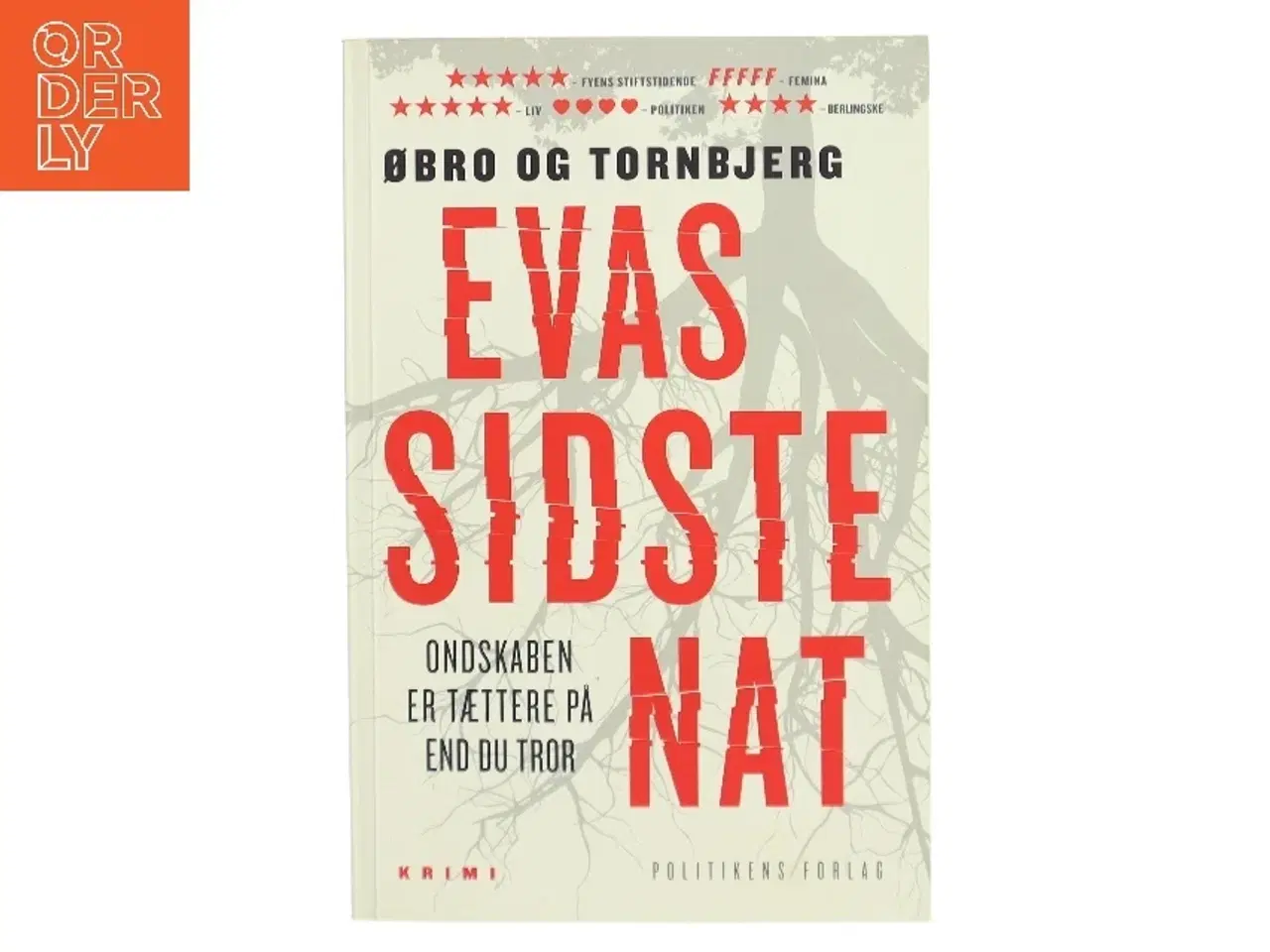 Billede 1 - Evas sidste nat af Jeanette Øbro Gerlow (Bog)
