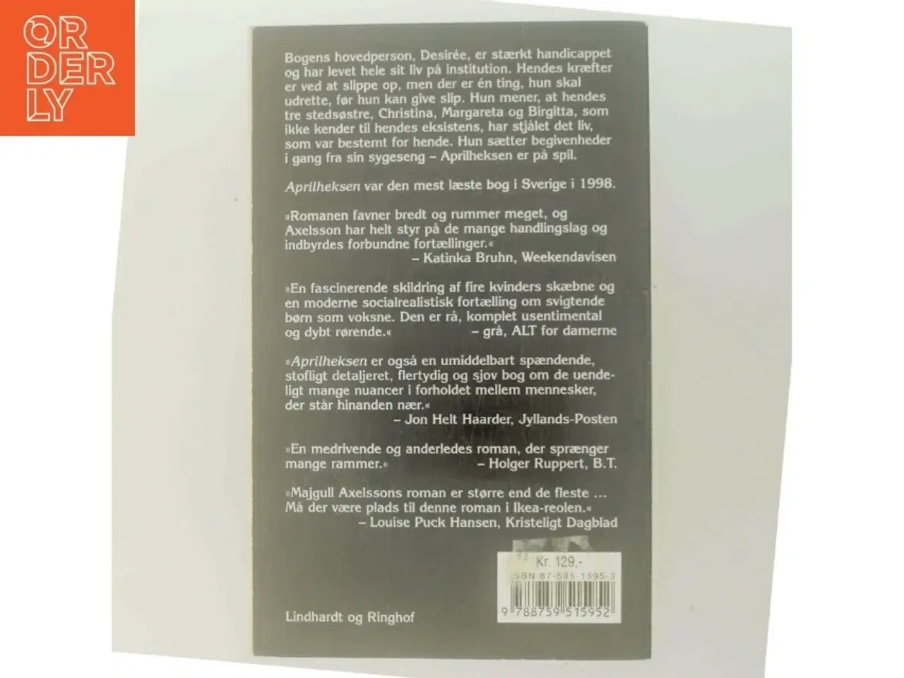 Billede 3 - Aprilheksen af Majgull Axelsson (Bog)