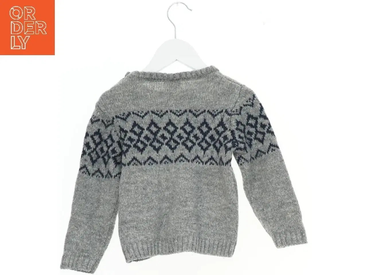 Billede 2 - Striktrøje med mønster fra Friends (str. 98)