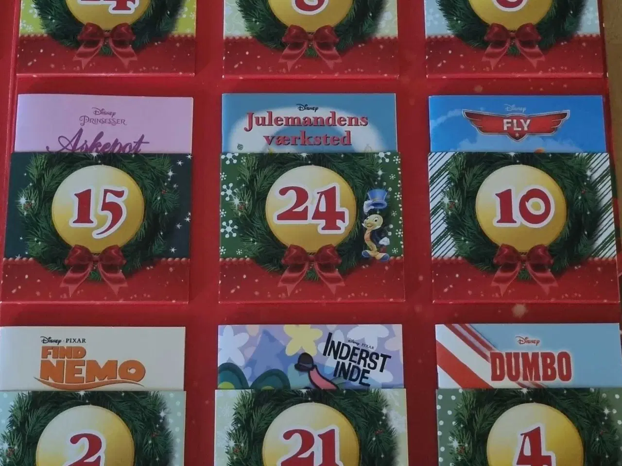 Billede 3 - Disney julekalender med 24 bøger