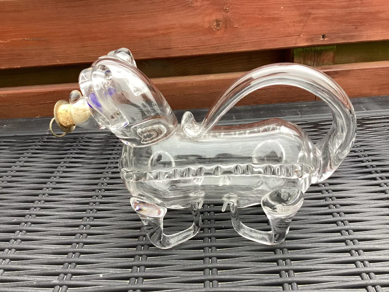 Billede 3 - Snapse hund i klart glas