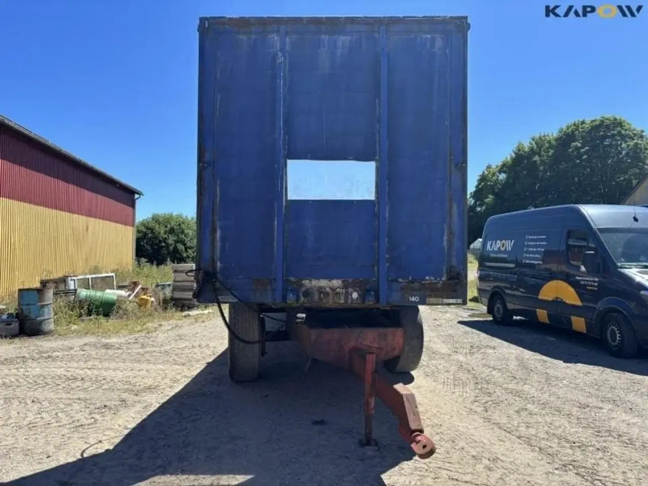 Billede 2 - - - - Halmvogn
