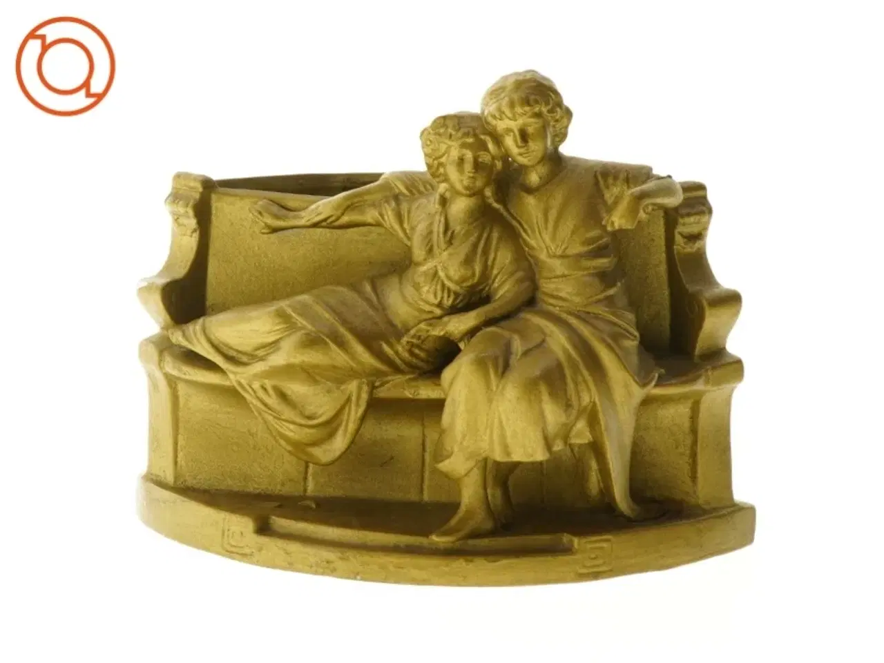 Billede 1 - Jardiniere fra Katzhutte Porzellanfabrikk (str. 20 x 10 cm)