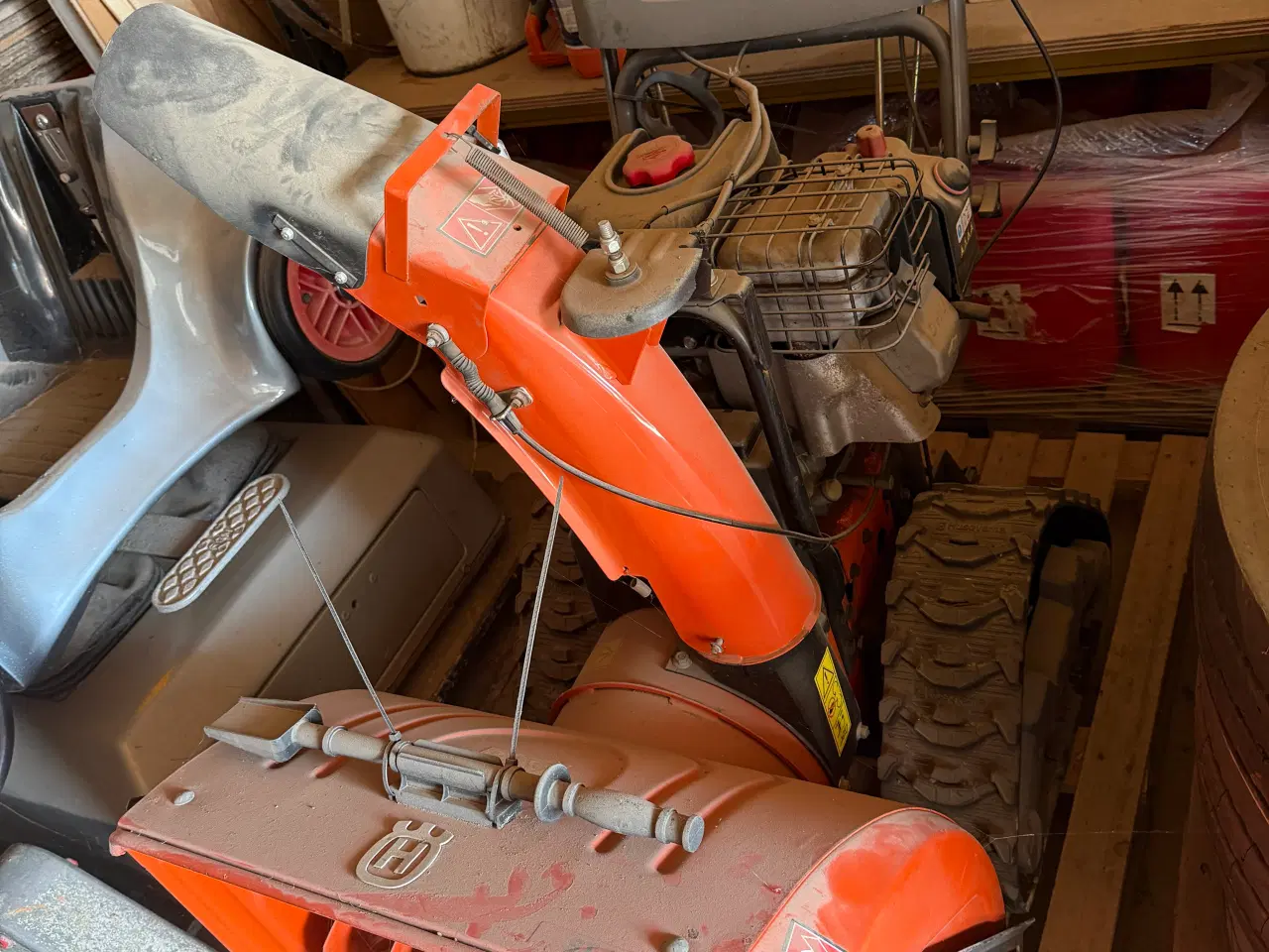 Billede 1 - Husqvarna snestyge på lavebånd sprit ny 