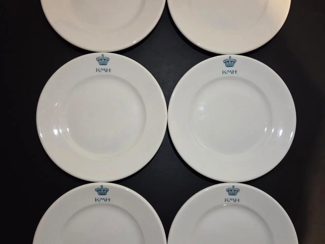 Billede 4 - 6 stk. Royal Copenhagen KMH tallerkener – form 600