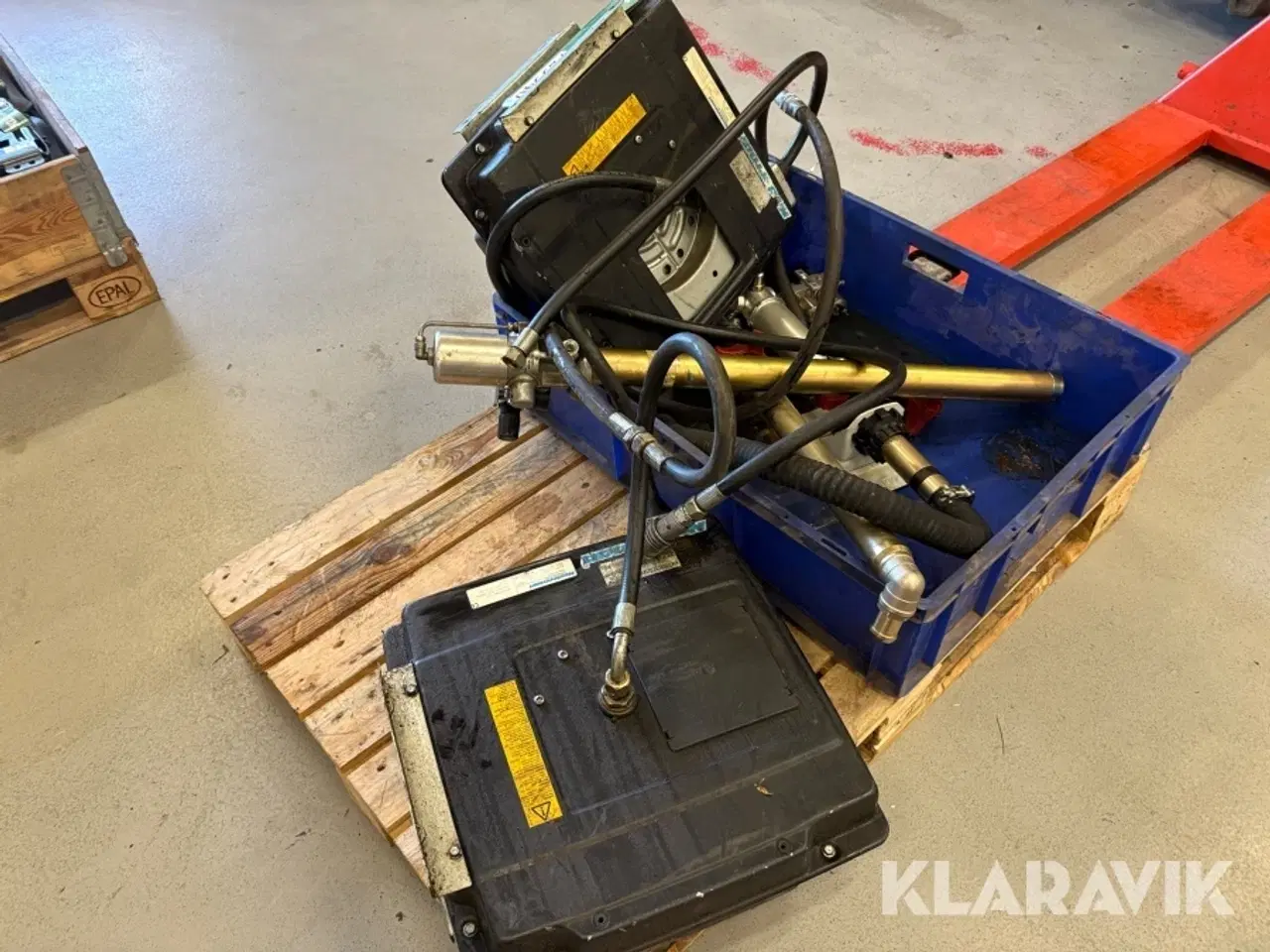 Billede 4 - Luftdrevne oliepumper m/ slanger Nederman