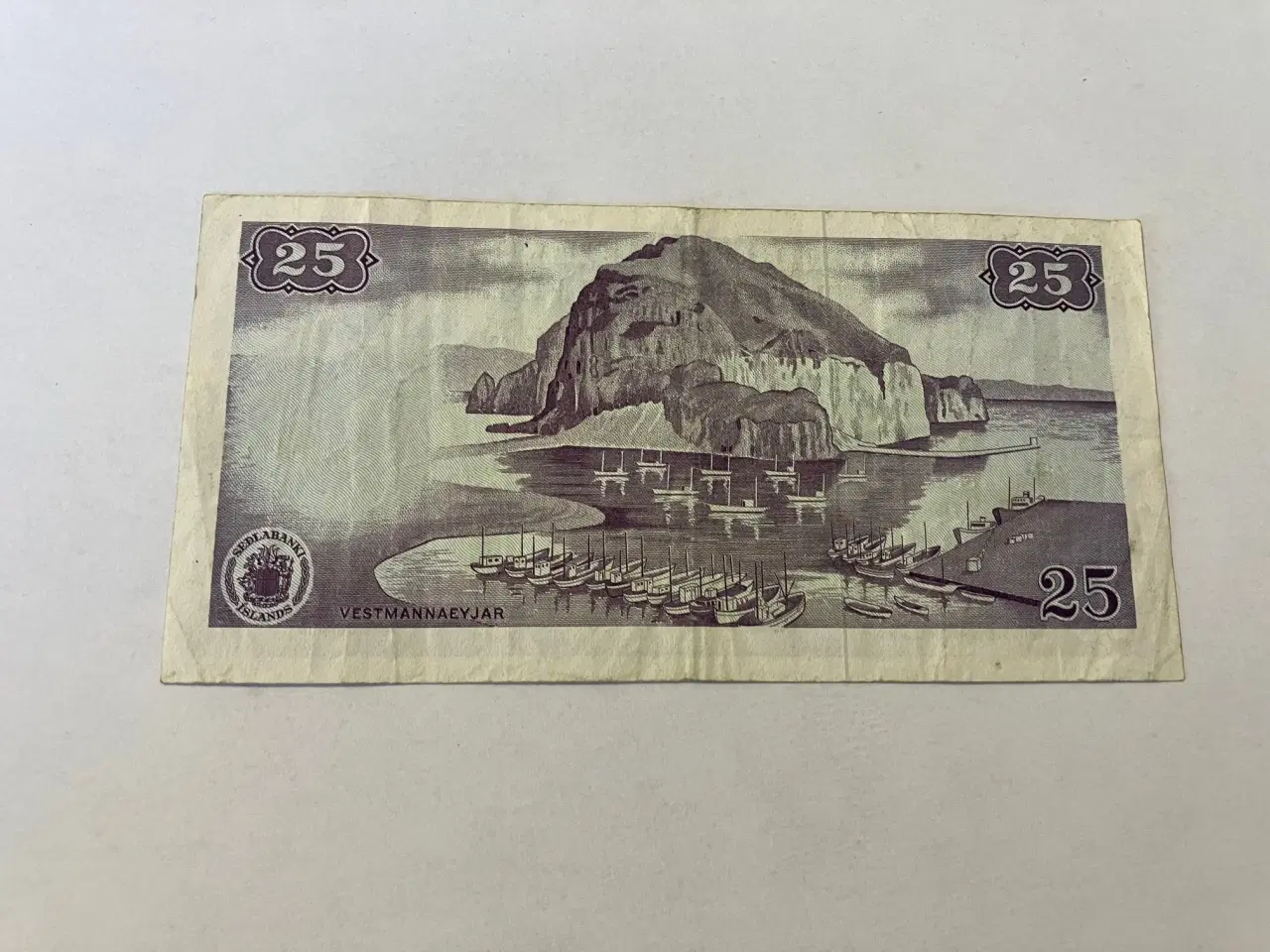 Billede 2 - 25 Kronur Iceland 1961