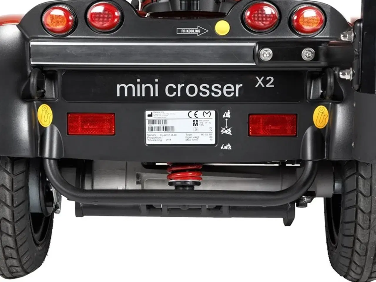 Billede 5 - Mini Crosser X2 3W - Elscooter