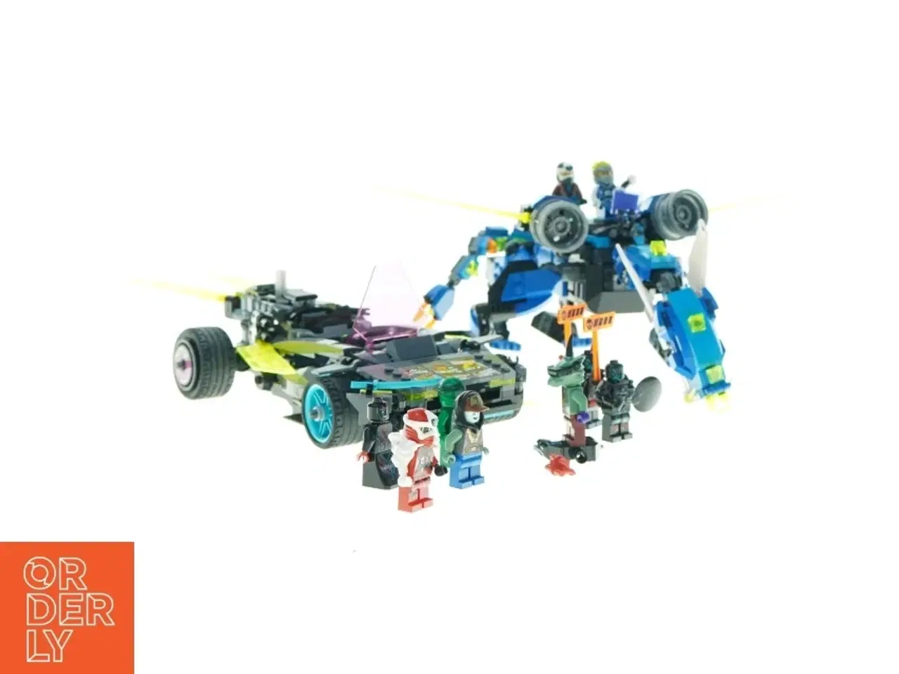 Billede 1 - Jays cyberspace og tunet Ninja bil Ninjago