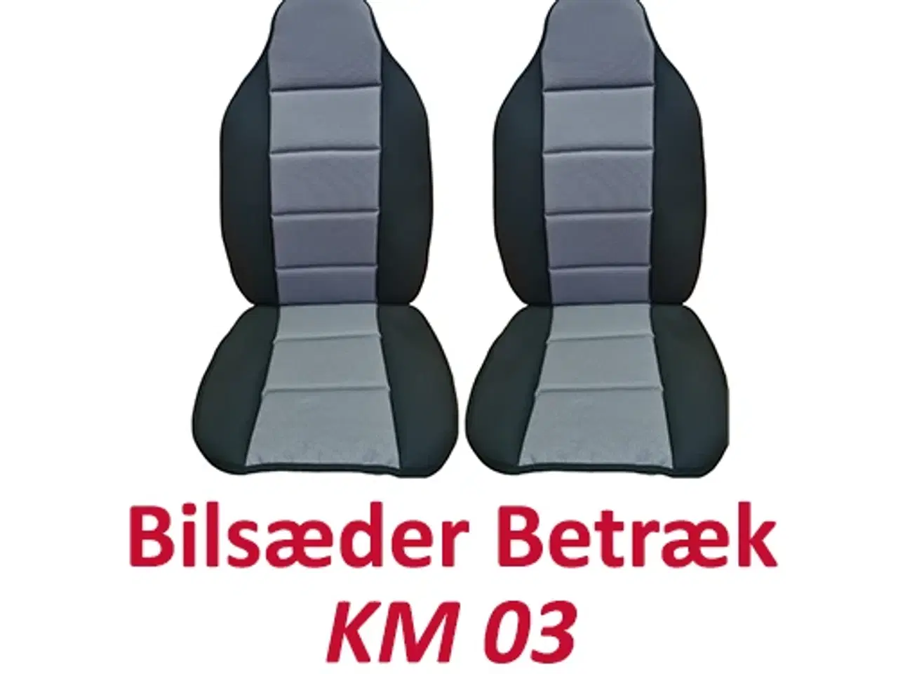 Billede 2 - Bilsæder Betræk KM 03