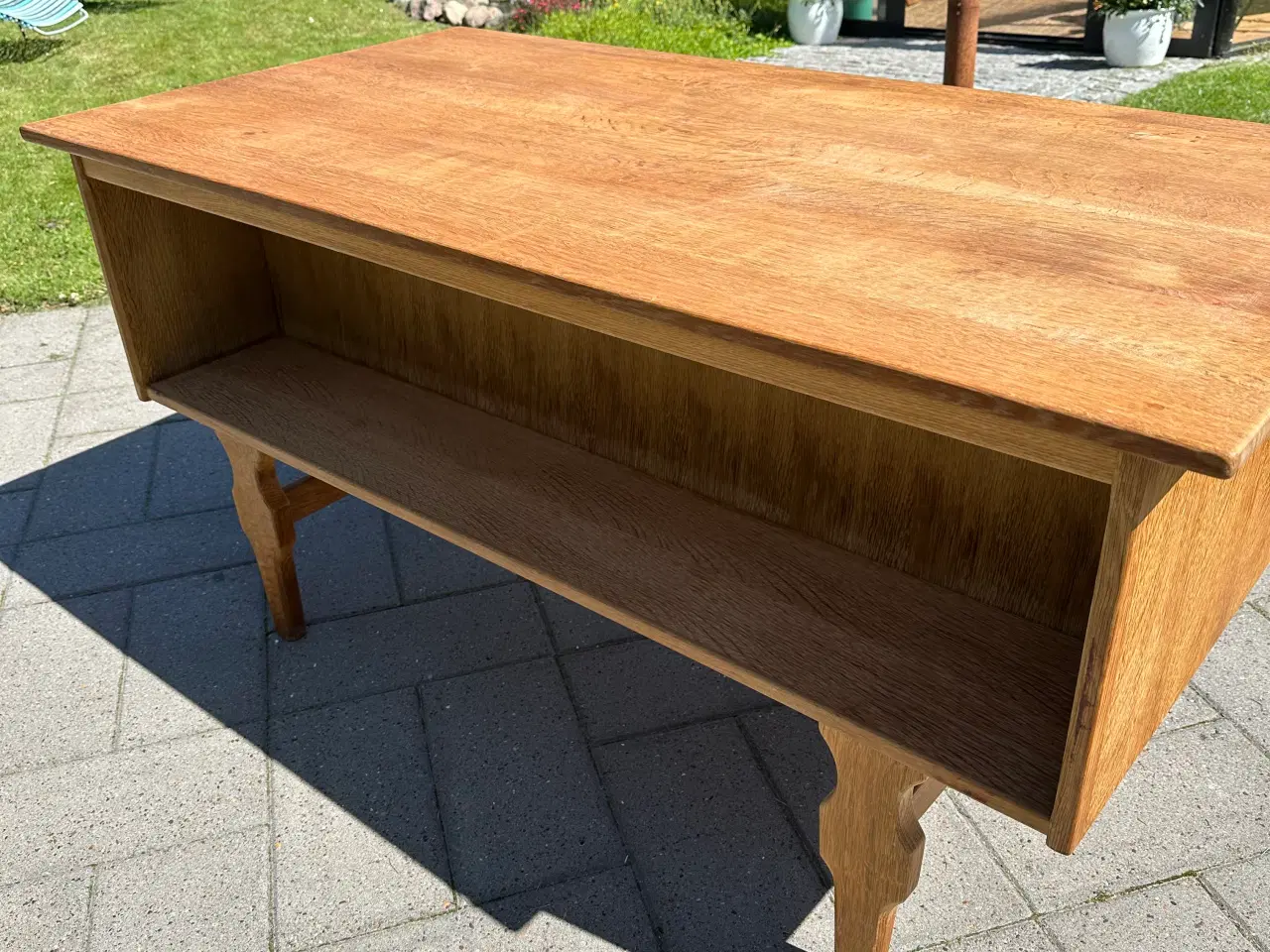Billede 7 - Skrivebord i egetræ 