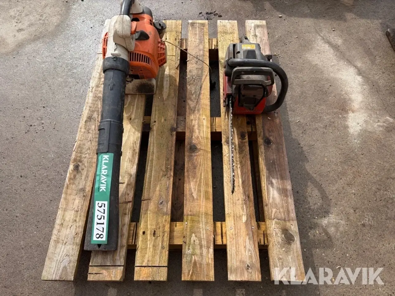 Billede 4 - Løvblæser og hækkeklipper Stihl og jonsered