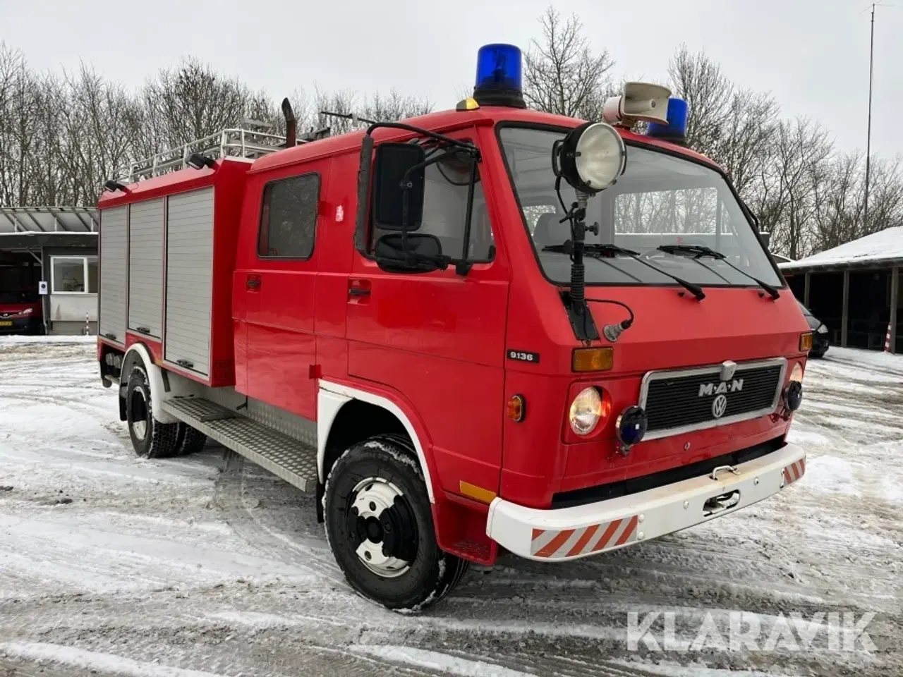 Billede 2 - Lastbil MAN 9.136 Brandbil