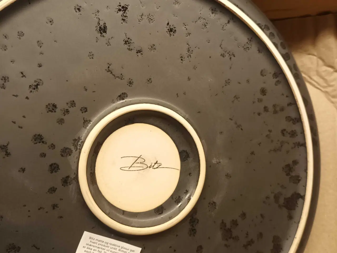 Billede 2 - 2 stk. Bitz Gastro tallerkner ø27 cm - Galaxy sort